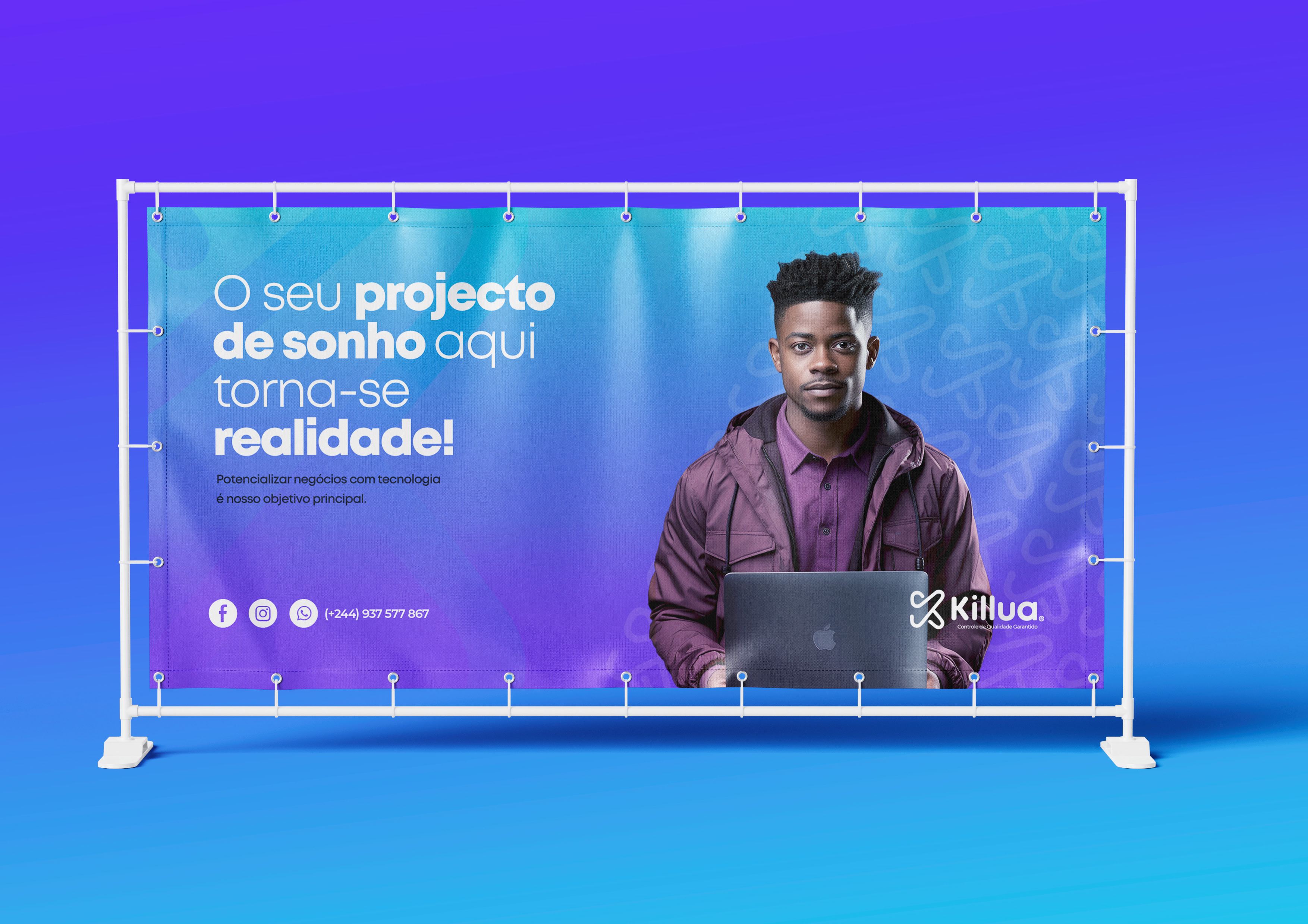 Flyer Publicitário Killua